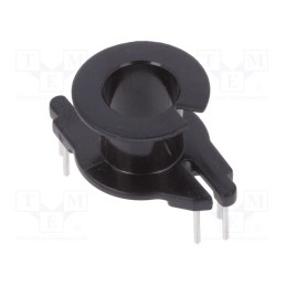 10 pcs : B65808N1006D001 - Coil former: with pins, horizontal, duroplast, No.of term: 6, RM6