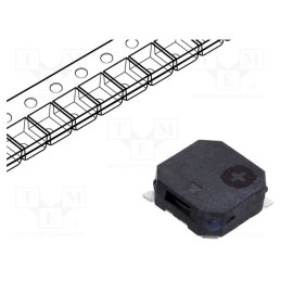 10 pcs : LD-BZEL-T19-0803 - Sound transducer: electromagnetic alarm, SMD, 2731Hz, 100mA, 16Ω