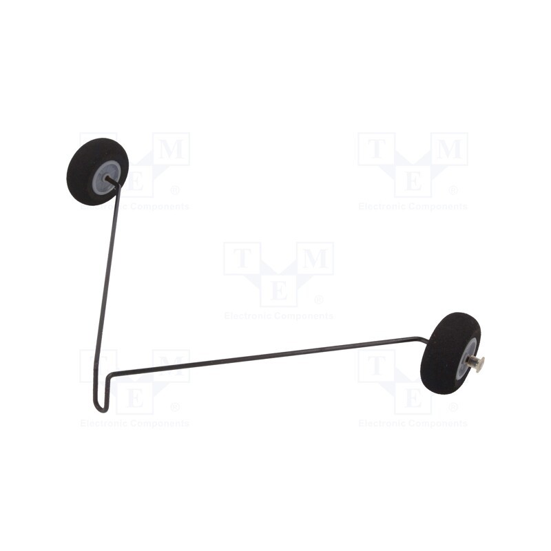 10 pcs : EMX-AC-1378 - Light undercarriage, black