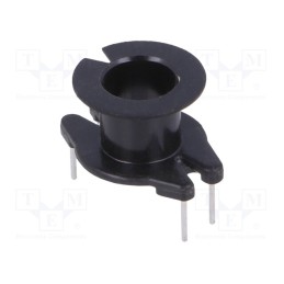 10 pcs : B65808N1004D001 - Coil former: with pins, vertical, duroplast, No.of term: 4, RM6