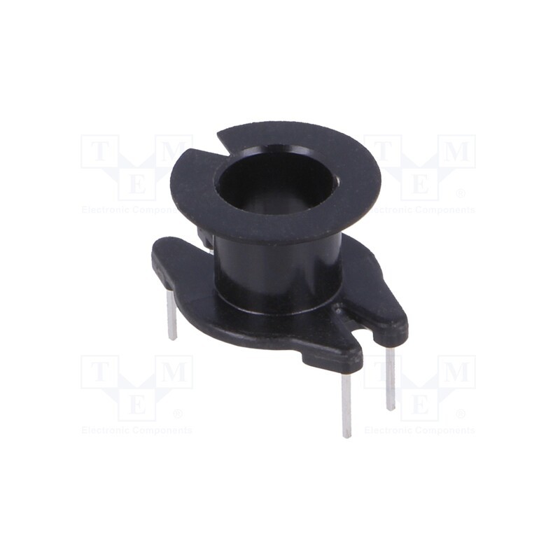 10 pcs : B65808N1004D001 - Coil former: with pins, vertical, duroplast, No.of term: 4, RM6