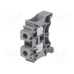 10 pcs : DC10-01P-11-00AH - Splice terminal: rail, 0.5÷10mm2, ways: 1, terminals: 2, grey, DC