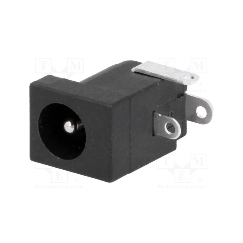 10 pcs : DC-10A FC68148 - Socket, DC supply, male, 5.5/2.1mm, 5.5mm, 2.1mm, soldering, 5A