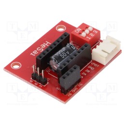 10 pcs : OKY3903-1 - Adapter, Kit: module, 34x41mm, pin strips, A4988