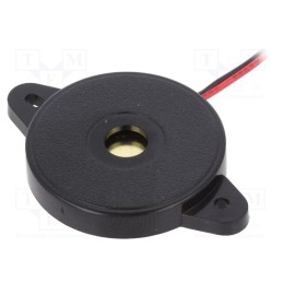 10 pcs : - Sound transducer: piezo, 2.8kHz, 30mm, Sound level: 80dB