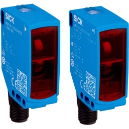 1 pcs - Sick Through Beam Photoelectric Sensor, Block Sensor, 0 - 45 m Detection Range