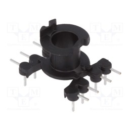 10 pcs : B65808E1508T001 - Coil former: with pins, horizontal, PET, No.of term: 8, RM6