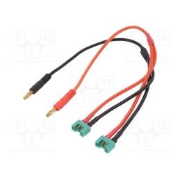 10 pcs : EMX-AC-1215 - Accessories: adapter, 300mm, 14AWG, Insulation: silicone