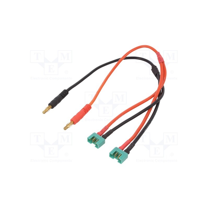 10 pcs : EMX-AC-1215 - Accessories: adapter, 300mm, 14AWG, Insulation: silicone