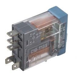 1 pcs - Releco PCB Mount Power Relay, 115V ac Coil, 6A Switching Current, SPDT