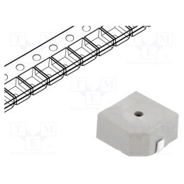 10 pcs : LD-BZEL-T17-1206 - Sound transducer: electromagnetic alarm, SMD, 2400Hz, 40mA, 47Ω