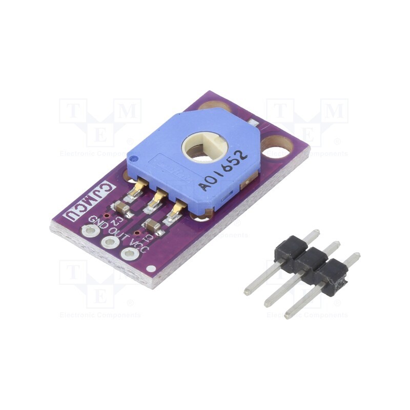 10 pcs : OKY3254-1 - Sensor: rotation, Output signal: analog, 10kΩ, ±30%, 0±333.3°