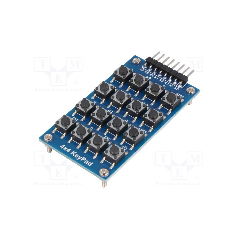 10 pcs : 3679 - Sensor: touch, switch, GPIO, Ch: 16, Features: 4x4 configuration