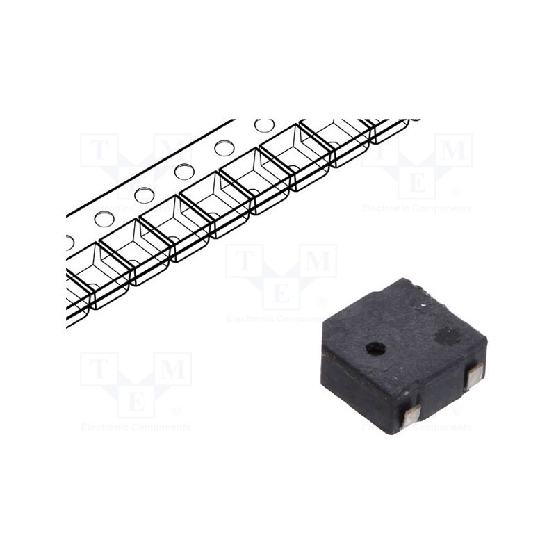 10 pcs : LD-BZEL-T73-0505 - Sound transducer: electromagnetic alarm, SMD, 4000Hz, 110mA, 12Ω