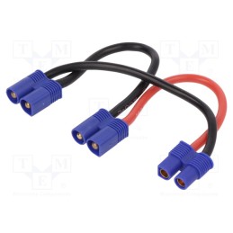 10 pcs : EMX-AC-1230 - Accessories: splitter, 100mm, 14AWG, Insulation: silicone