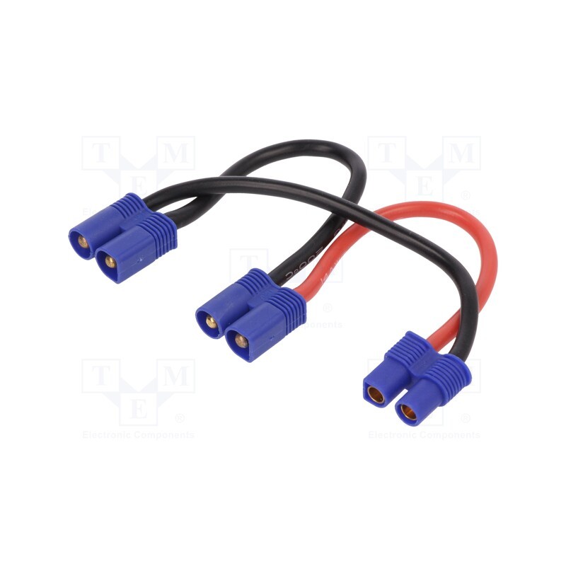 10 pcs : EMX-AC-1230 - Accessories: splitter, 100mm, 14AWG, Insulation: silicone
