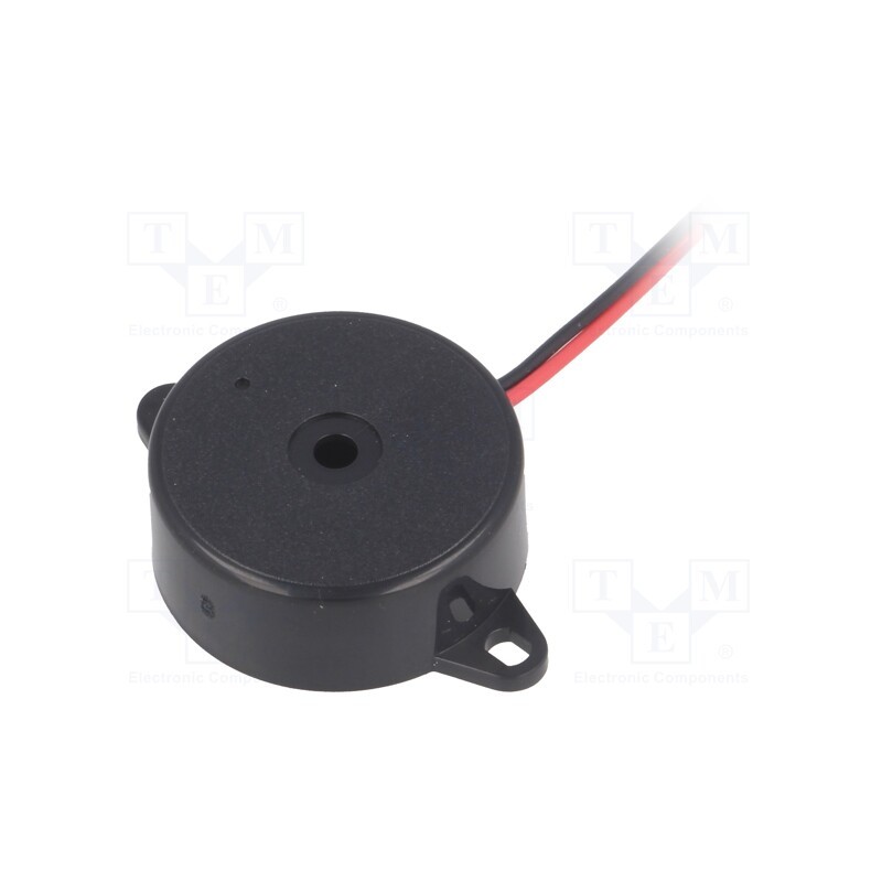 10 pcs : - Sound transducer: piezo alarm, with built-in generator, 12mA