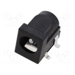 10 pcs : DCJ250-05-A-K1-A - Socket, DC supply, male, 6.4/2.5mm, on PCBs, SMT, 5A, 20VDC