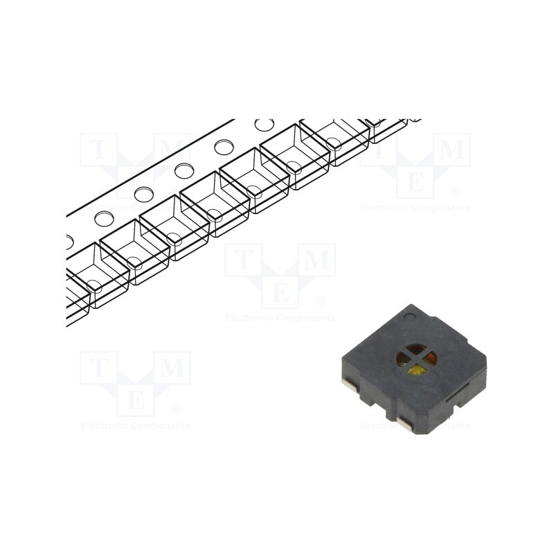 10 pcs : LSI131340BT-08-1.05 - Loudspeaker, miniature,mylar,general purpose, 700mW, 8Ω