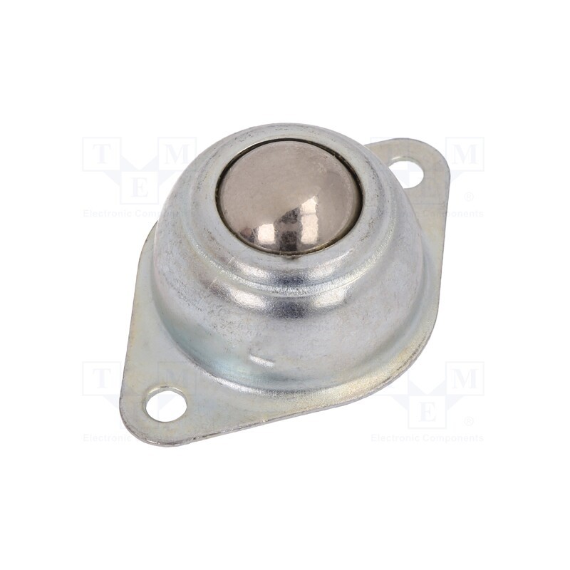 10 pcs : FIT0007 - Ball casters, Kit: ball,housing, silver, screw, Ø: 15mm, H: 20mm