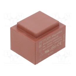 10 pcs : BV302S24015 - Transformer: encapsulated, 1.5VA, 230VAC, 24V, 63mA, PCB
