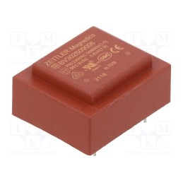10 pcs : BV302S09006 - Transformer: encapsulated, 0.6VA, 230VAC, 9V, 66mA, PCB