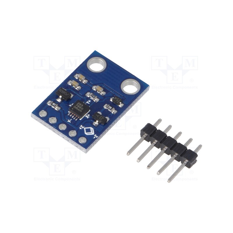 10 pcs : OKY3239 - Sensor: position, accelerometer, 3÷5VDC, I2C, MMA7660, ±1.5g