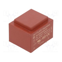 10 pcs : BV302S06015 - Transformer: encapsulated, 1.5VA, 230VAC, 6V, 250mA, PCB