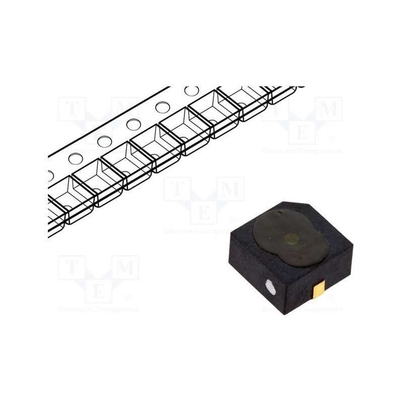 10 pcs : LD-BZEL-B11-0909 - Sound transducer: electromagnetic alarm, SMD, 30mA, -30÷85°C