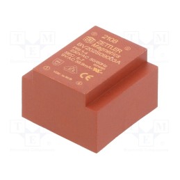 10 pcs : BV202S09003A - Transformer: encapsulated, 0.35VA, 230VAC, 9V, PCB, 24x16x23mm