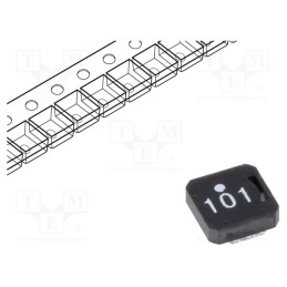 10 pcs : VLCF5020T-101MR27 - Inductor: ferrite, SMD, 100uH, 0.52A, 1581mΩ, ±20%, VLCF