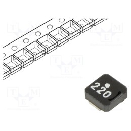 10 pcs : VLCF5020T-220MR58 - Inductor: ferrite, SMD, 22uH, 1.1A, 373mΩ, ±20%, VLCF
