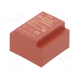 10 pcs : BV202S15003A - Transformer: encapsulated, 0.35VA, 230VAC, 15V, PCB, 24x16x23mm