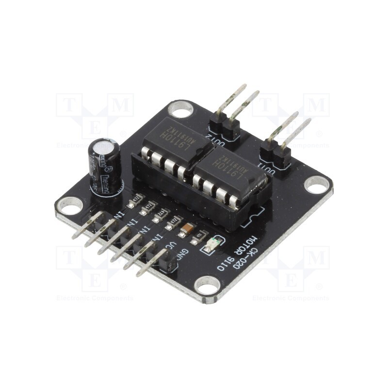 10 pcs : OKY3461-1 - DC-motor driver, L9110, Uin mot: 12V, Uin log: 5÷12V, Ch: 2