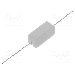 50 pcs : CRL5W-15K - Resistor: power, cement, THT, 15kΩ, 5W, ±5%, 9.5x9.5x22mm