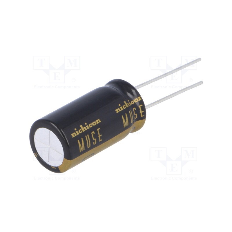 10 pcs : UKZ1E102MHM - Capacitor: electrolytic, THT, 1000uF, 25VDC, Ø16x35.5mm, ±20%, 0.12