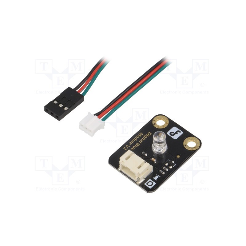 10 pcs : DFR0021-B - Module: LED, Gravity, 3.3÷5VDC, Colour: blue