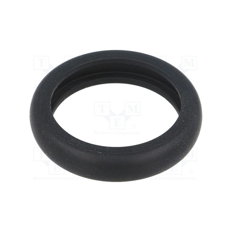 10 set : SILICONE TIRE PAIR FOR 40×7MM POLOLU WHE - Tire, black, W: 7mm, Øout: 40mm, Øint: 32.5mm