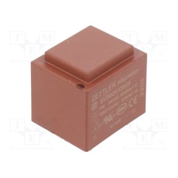 10 pcs : BV302S12028 - Transformer: encapsulated, 2.8VA, 230VAC, 12V, 233mA, PCB