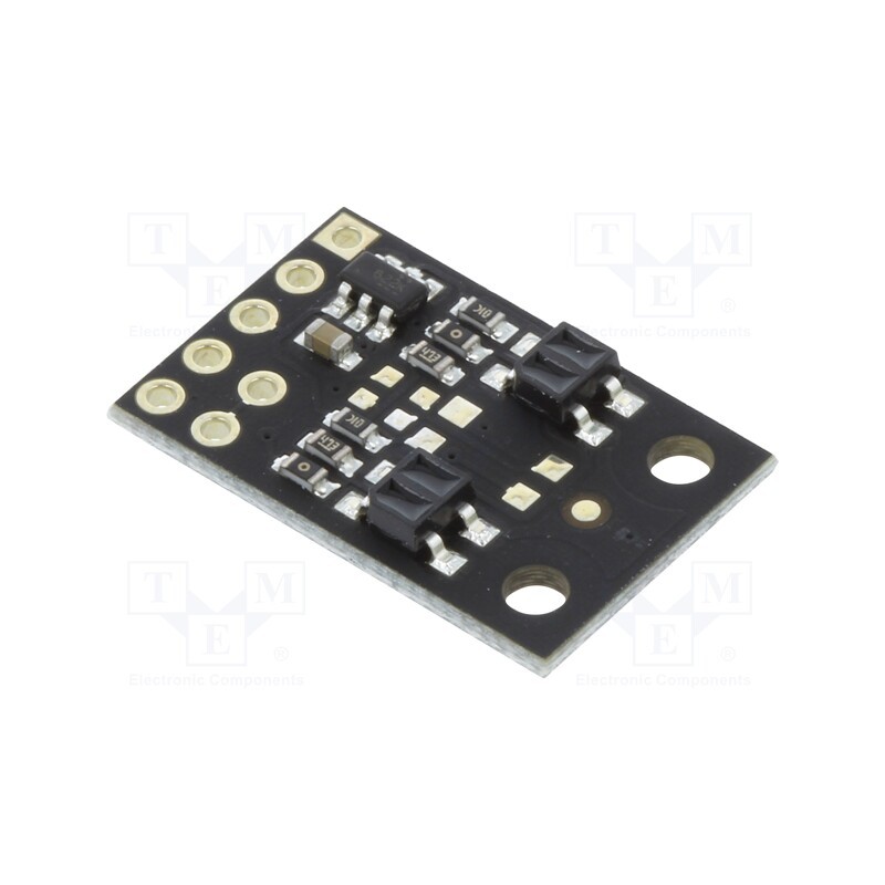 10 pcs : QTR-MD-02A REFLECTANCE SENSOR ARRAY - Sensor: distance, reflective, 2.9÷5.5VDC, analog, Ch: 2, 13x20mm, MD