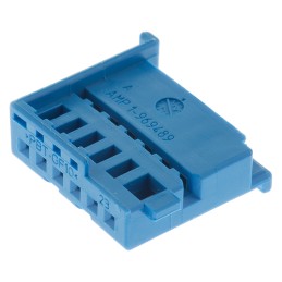 5 pcs - TE Connectivity, Micro Quadlok System Automotive Connector Socket 6 Way