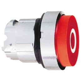 1 pcs - Schneider Electric Harmony XB4 Series Red Spring Return Push Button Head, 22mm Cutout, IP66, IP67, IP69K
