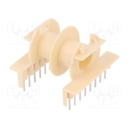 10 pcs : ETD39-KH-16P-DS - Coil former: with pins, plastic, No.of term: 16, Poles number: 2