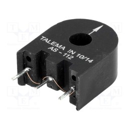 10 pcs : AS112 - Current transformer, AS, R: 2.25Ω, 100mH, 75mA, W: 9.53mm, Ø: 5mm