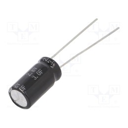 10 pcs : BRP002R8L305FB - Supercapacitor, THT, 3F, 2.8VDC, ±20%, Ø8x16mm, 120mΩ, -40÷65°C