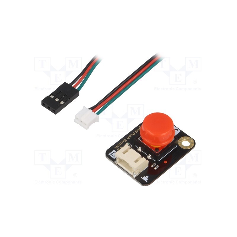 10 pcs : DFR0029-R - Module: button, Gravity, 3.3÷5VDC, digital, 22x30mm, module,cables