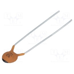 500 pcs : CC-39/100 - Capacitor: ceramic, 39pF, 100V, C0G (NP0), ±10%, THT, 5mm