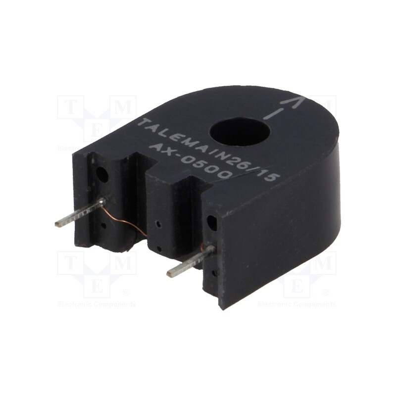 10 pcs : AX-0500 - Current transformer, AX, Iin: 5A, 100Ω, -40÷120°C, Trans: 500: 1