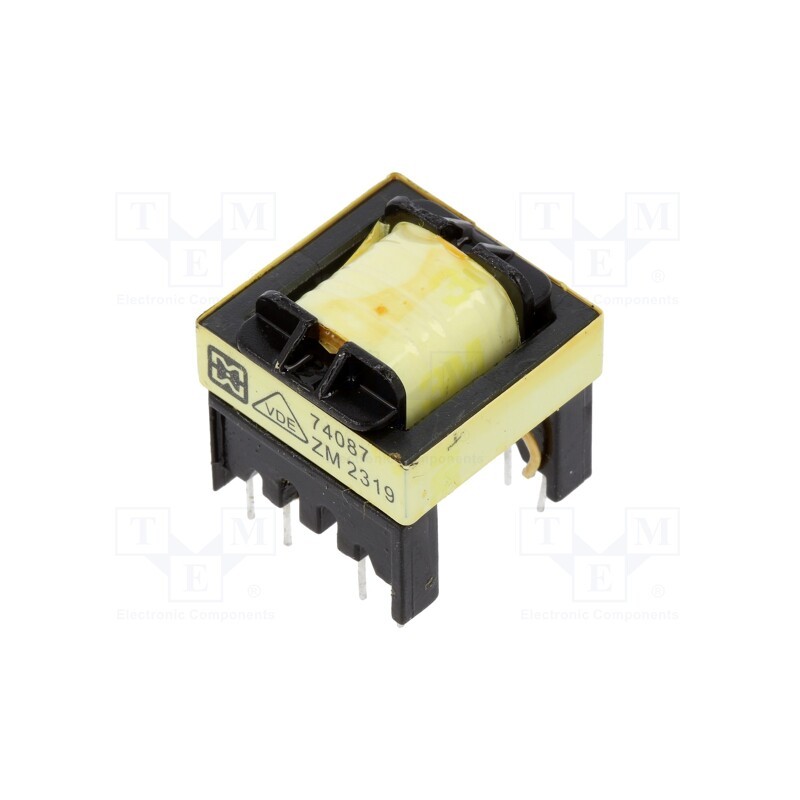 10 pcs : 74087 - Transformer: impulse, 85VAC,265VAC, 9÷15V, 9÷15V, 1.5A, 1.5A, PCB