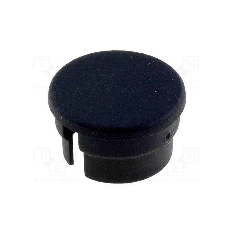 20 pcs : 3015103 - Cap, polyamide, black, 15mm, G15